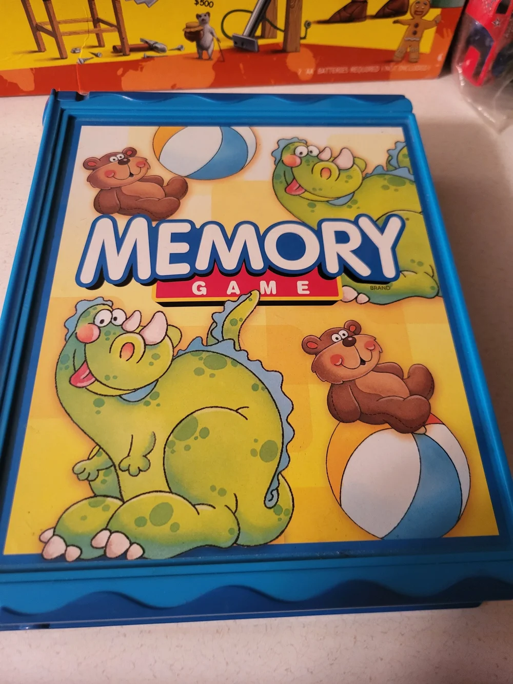 Memory Game - Blue - (Unknown Brand)